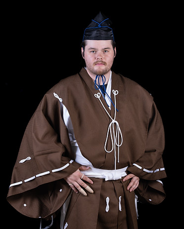 Connor Fukusaka as the Demon and on percussion in Nae - the rice seedling (2023)