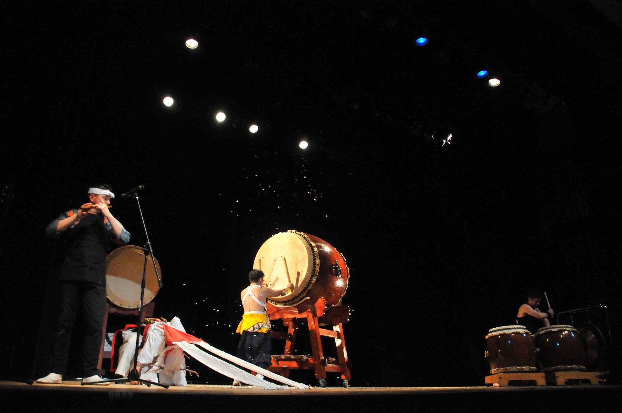 Taiko concert in Japan