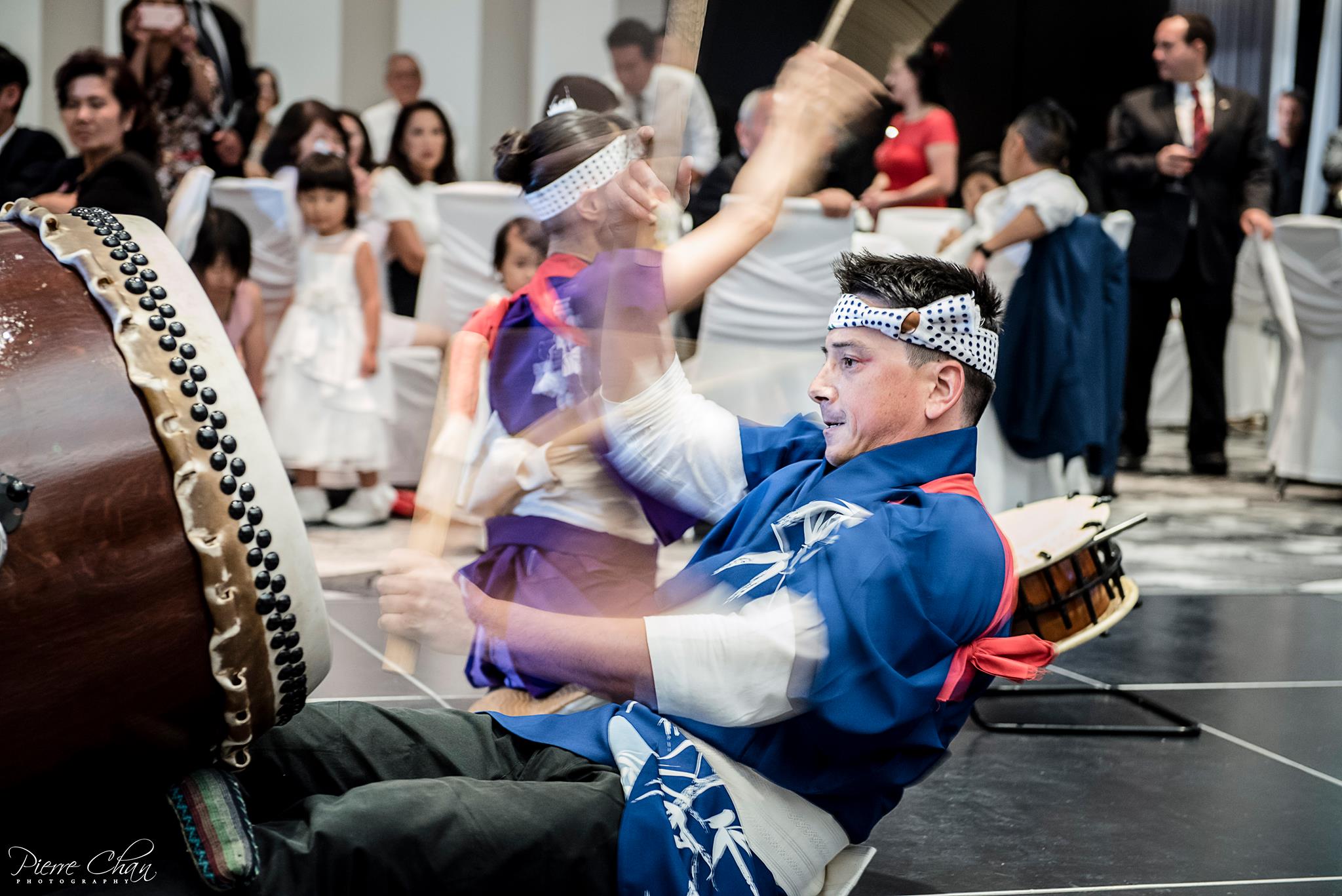 Taiko performance in Montreal