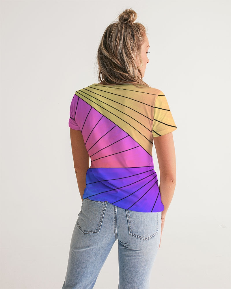 Thumbnail: Rays Rais Raes Women's V-Neck Tee