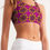 Thumbnail: Pink and Yellow Mandalas Women's Seamless Sports Bra