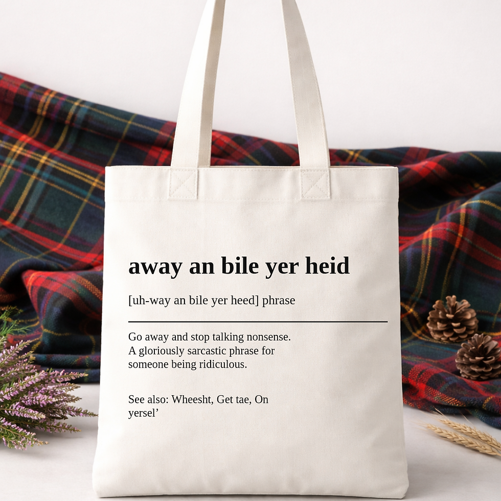 Thumbnail: Scottish Definition Tote Bags