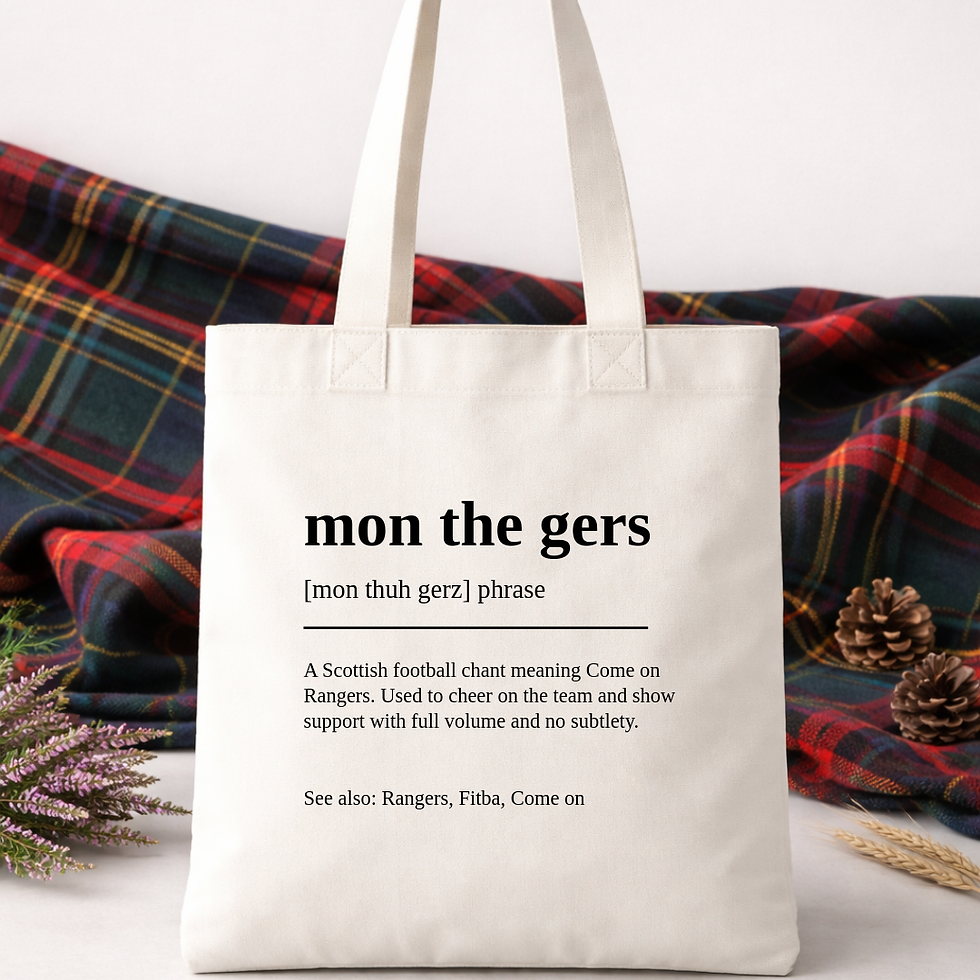Thumbnail: Scottish Definition Tote Bags