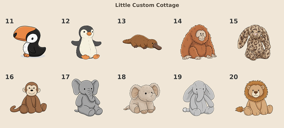 Thumbnail: Kids Jellycat Teddy Theme T-Shirt/Hoodie