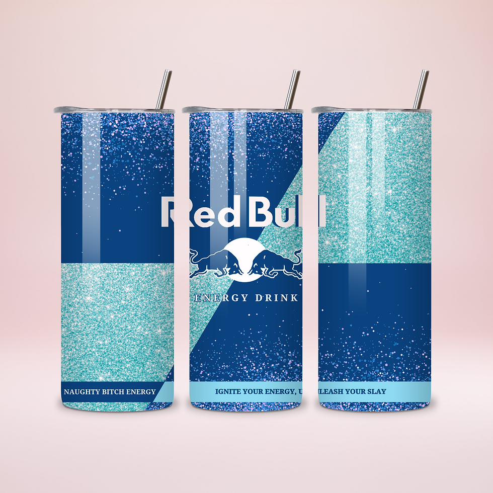 Thumbnail: Steel Insulated Tumbler with Red Bull Graphics