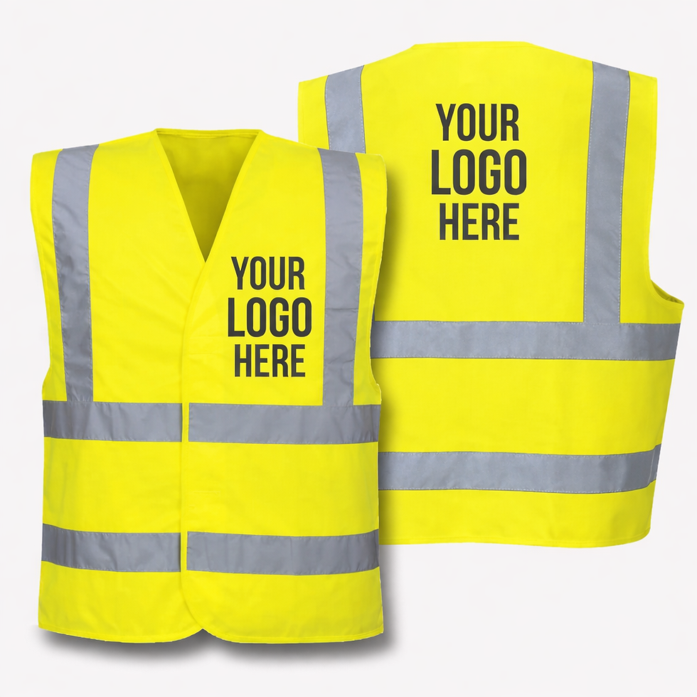 Thumbnail: Personalised High Visibility Safety Vest – Custom Logo Printing