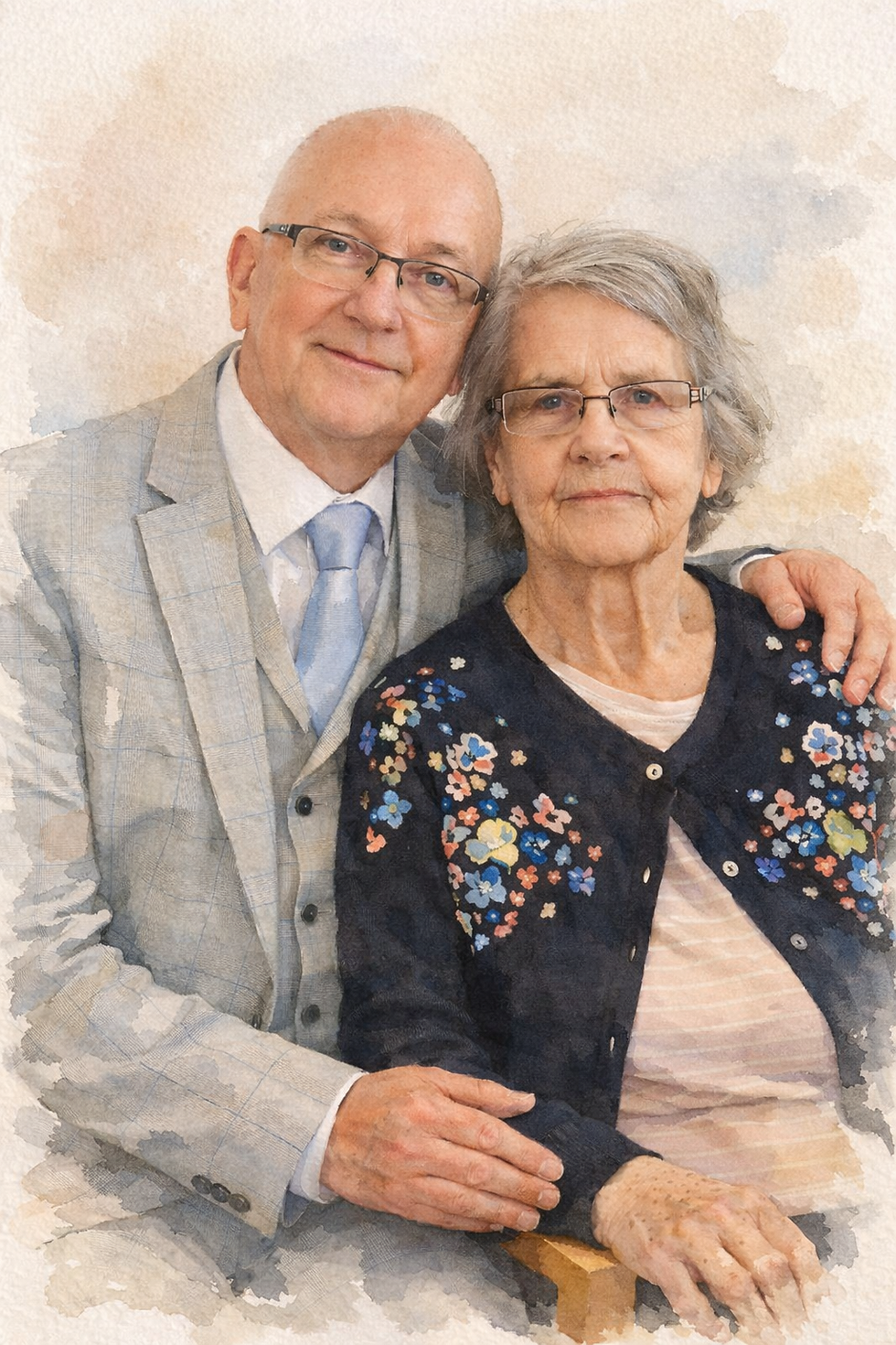 Thumbnail: Custom Photo Merge Portrait | Add Loved One to Photo from Separate Pictures