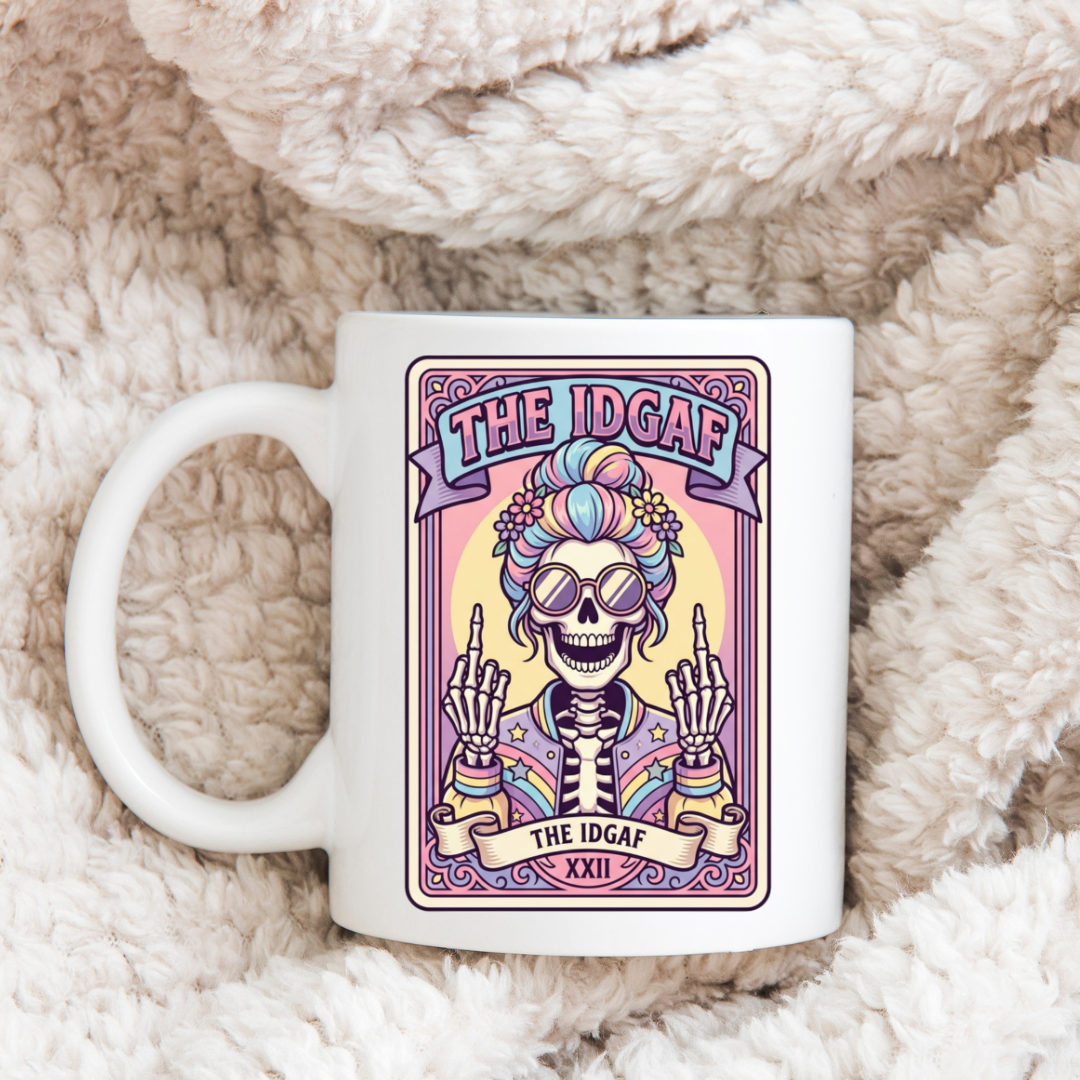 Sarcastic Funny Printed Tarot Mug 