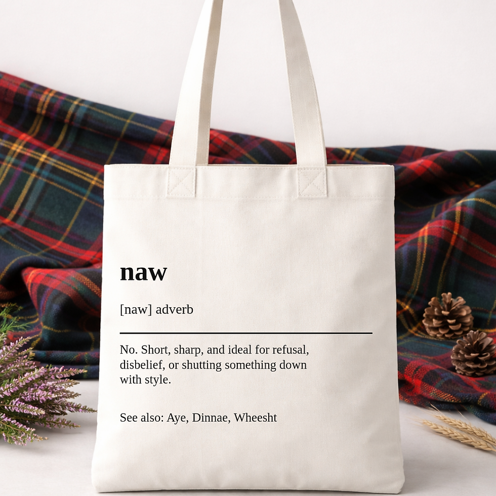 Thumbnail: Scottish Definition Tote Bags