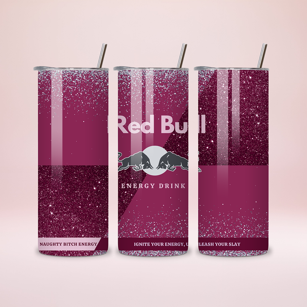 Thumbnail: Steel Insulated Tumbler with Red Bull Graphics