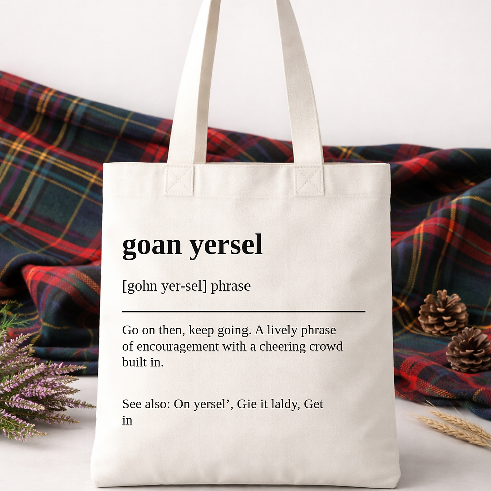 Thumbnail: Scottish Definition Tote Bags
