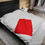 Thumbnail: Cherry Velveteen Plush Blanket