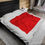 Thumbnail: Cherry Velveteen Plush Blanket