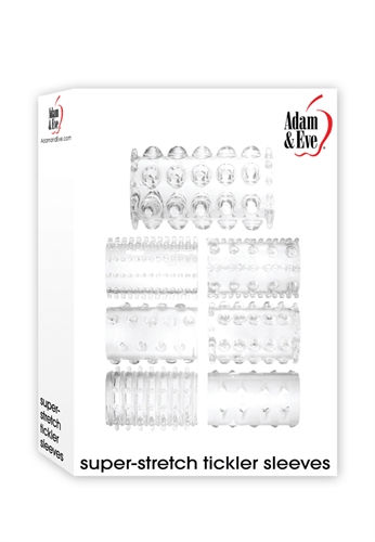 Adam and Eve Super Stretch Sleeves - Clear