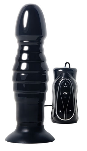 Adam and Eve Thrusting Anal Vibe - Black