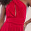 Thumbnail: GODDIVA MULTIWAY MINI DRESS - RED