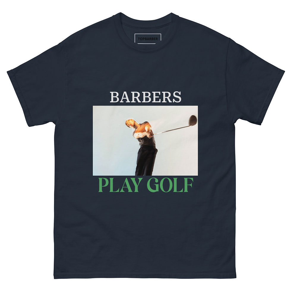 Thumbnail: BARBERS PLAY GOLF T-shirt