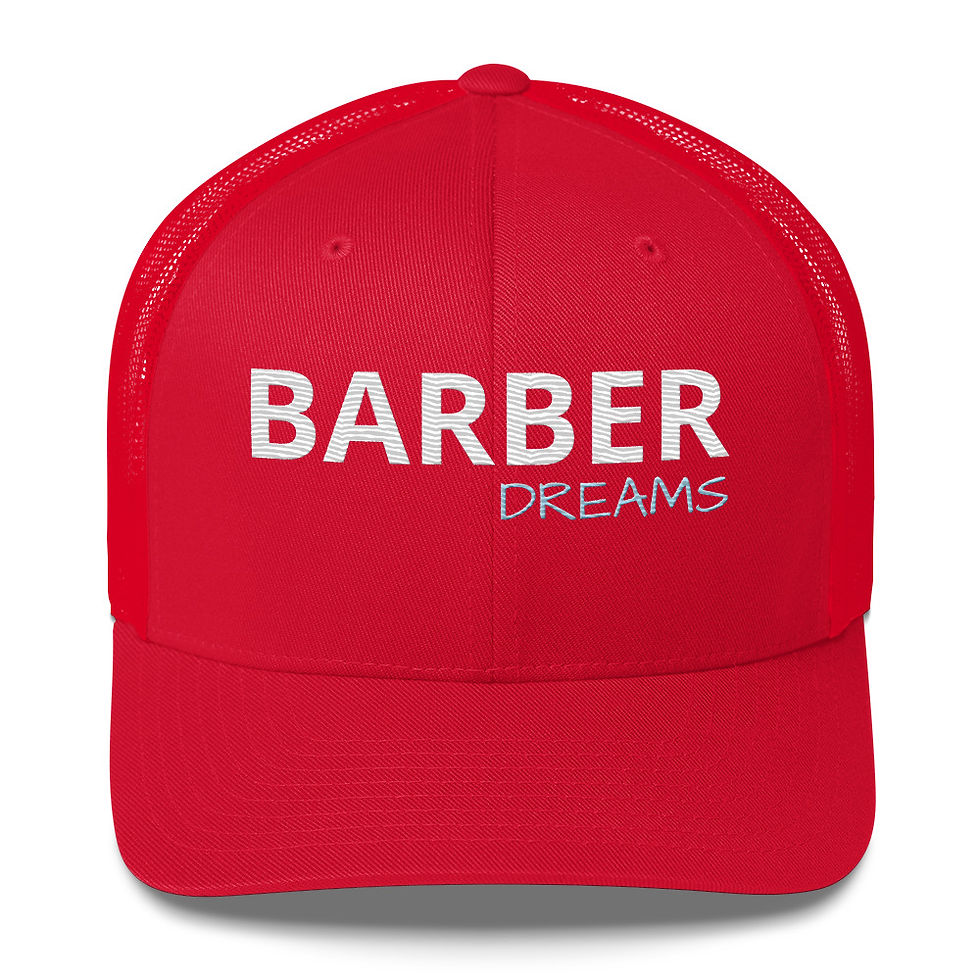 Thumbnail: Barber Dreams Trucker Hat