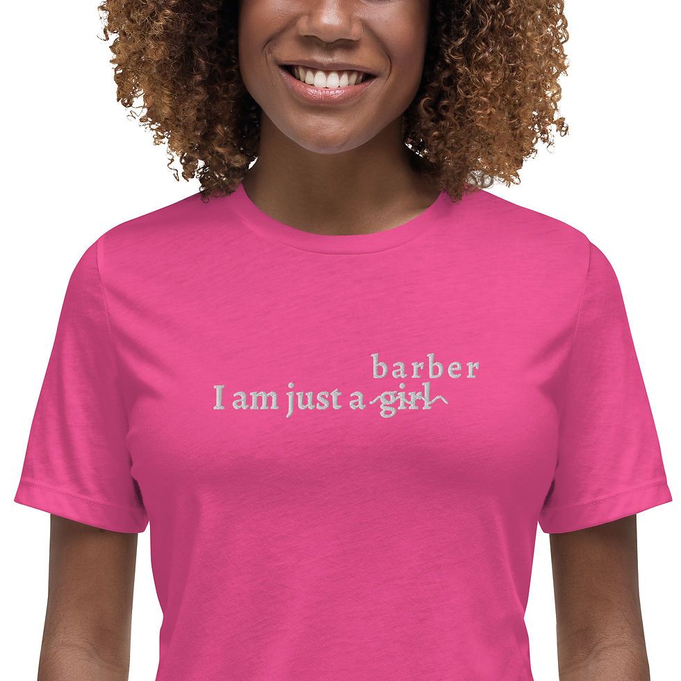 Thumbnail: I am Just a Barber T-shirt