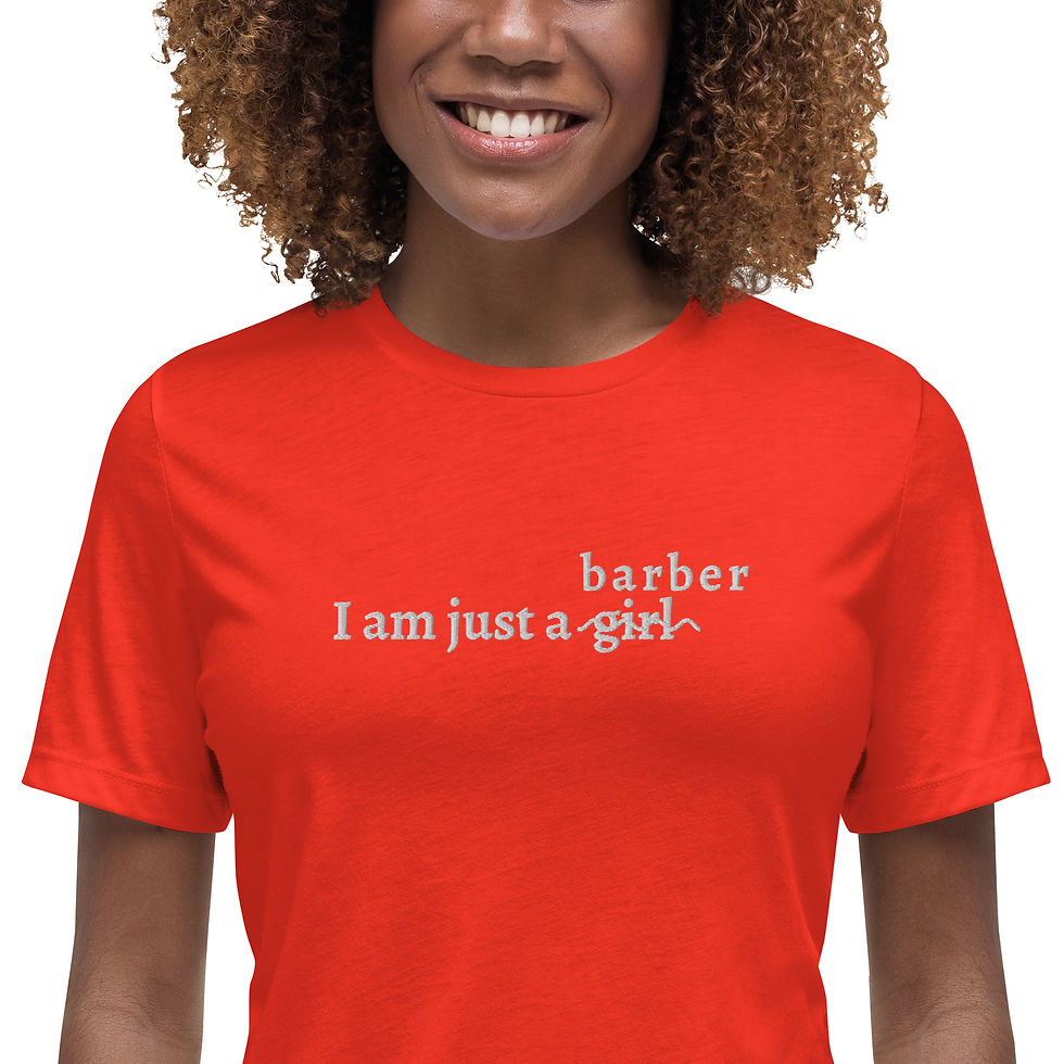 Thumbnail: I am Just a Barber T-shirt