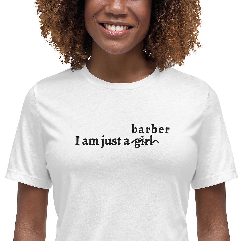 Thumbnail: I am Just a Barber T-shirt