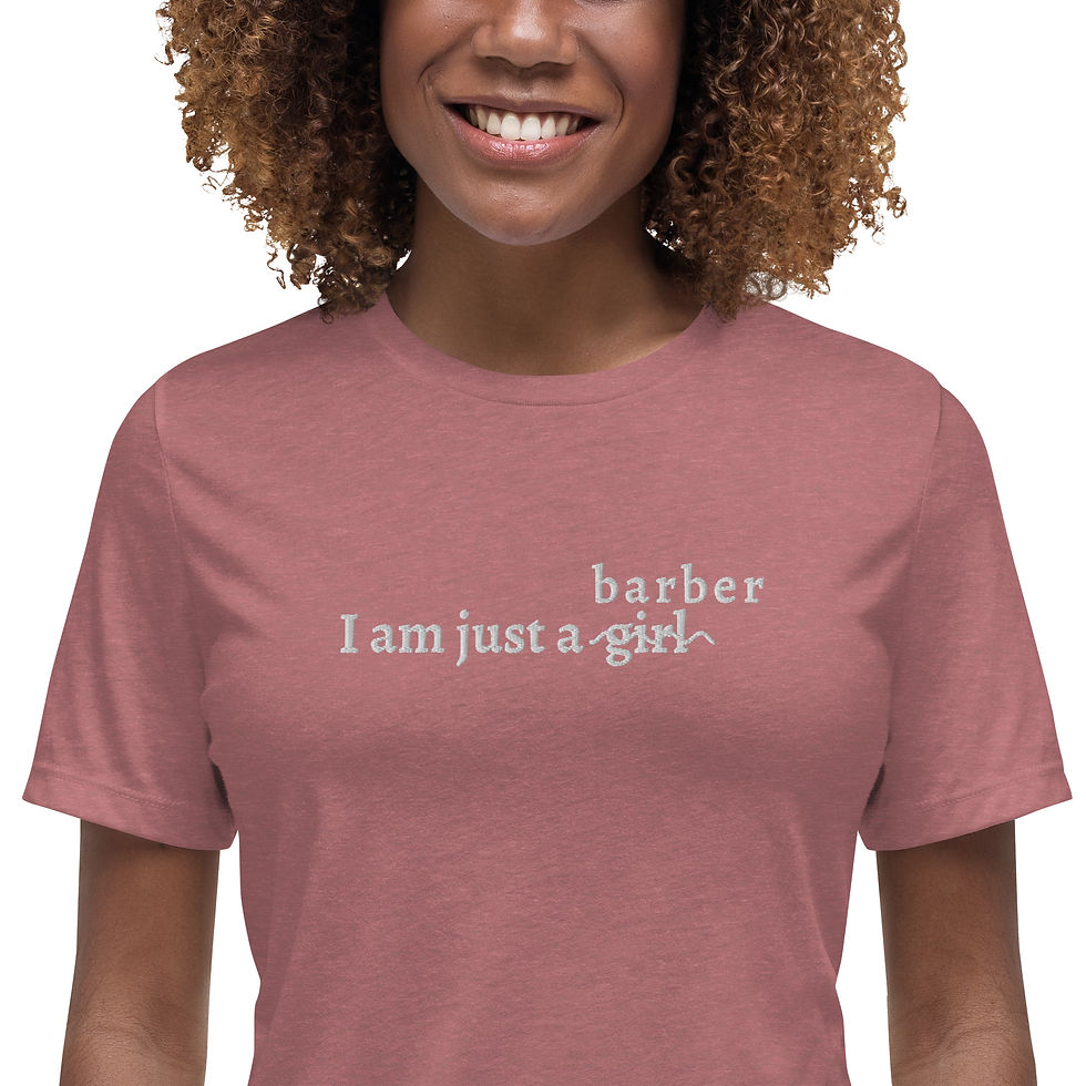 Thumbnail: I am Just a Barber T-shirt
