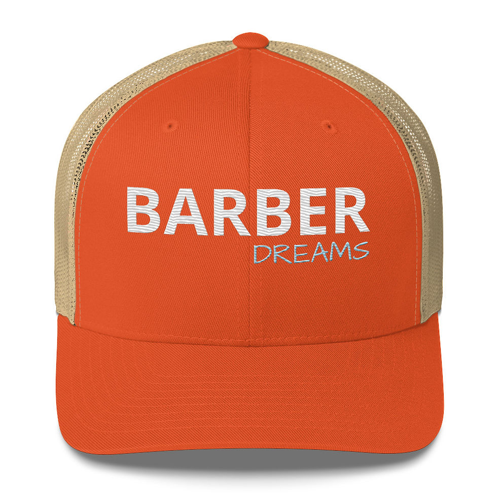 Thumbnail: Barber Dreams Trucker Hat