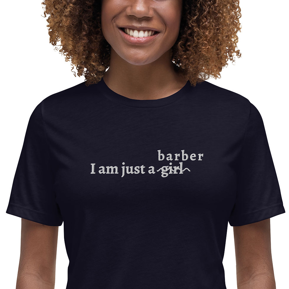 Thumbnail: I am Just a Barber T-shirt