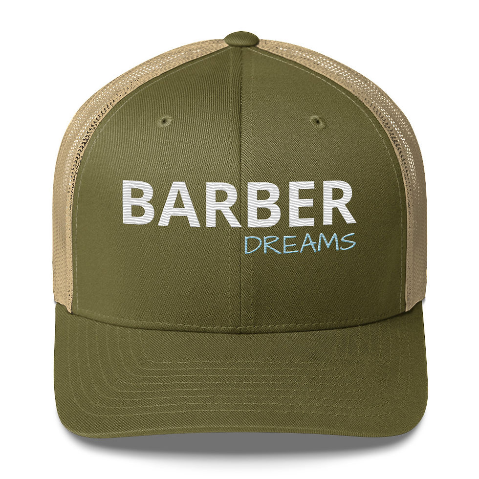 Thumbnail: Barber Dreams Trucker Hat