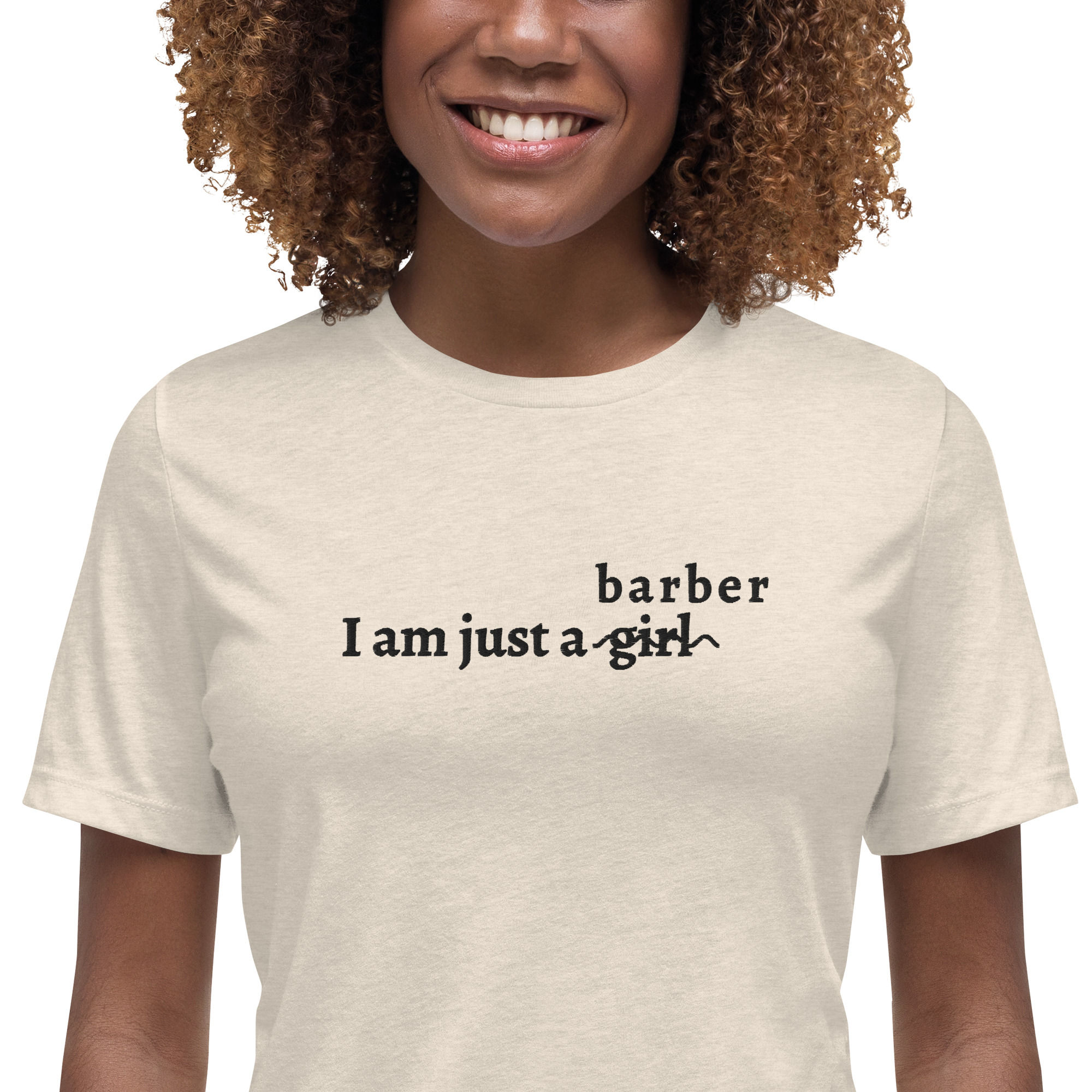 I am Just a Barber T-shirt