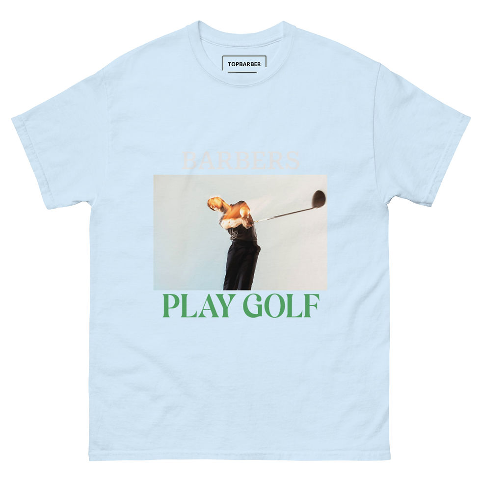 Thumbnail: BARBERS PLAY GOLF T-shirt