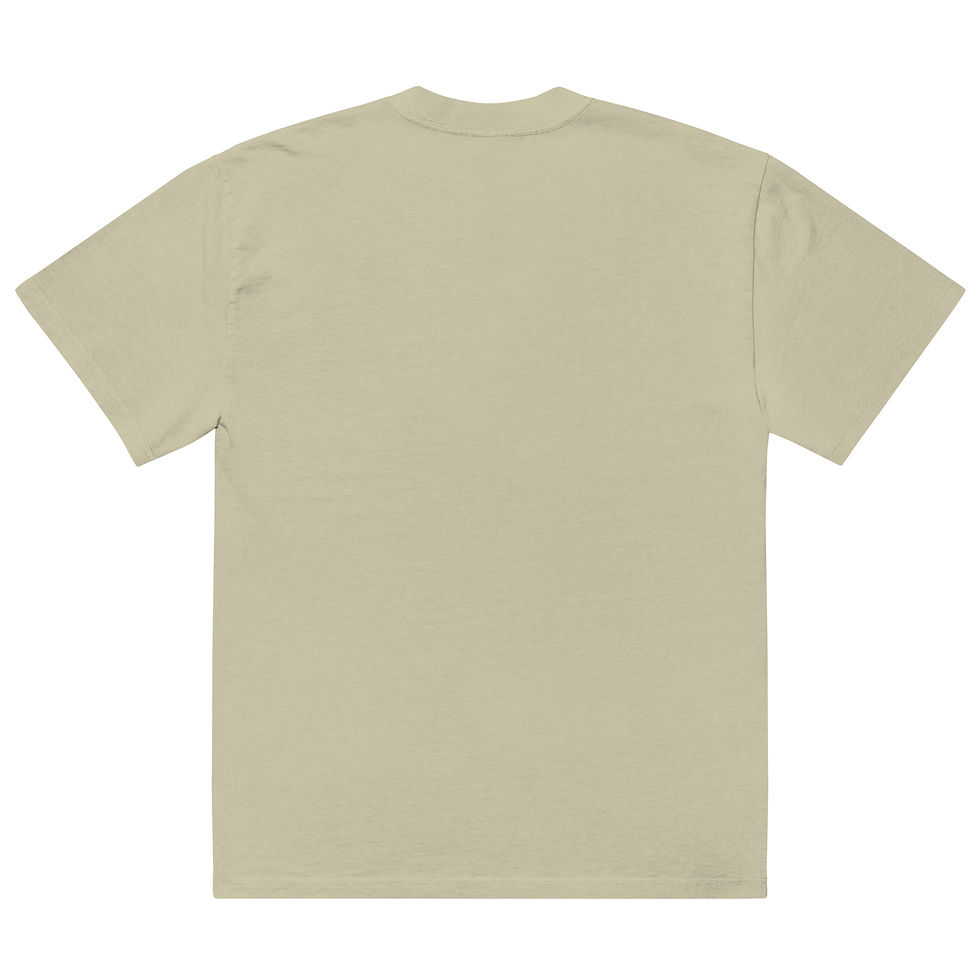 Thumbnail: BARBER PRIDE Oversized faded t-shirt