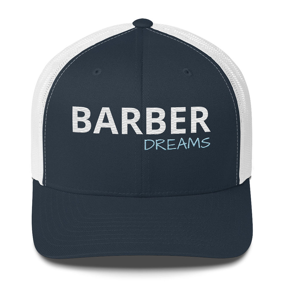 Thumbnail: Barber Dreams Trucker Hat