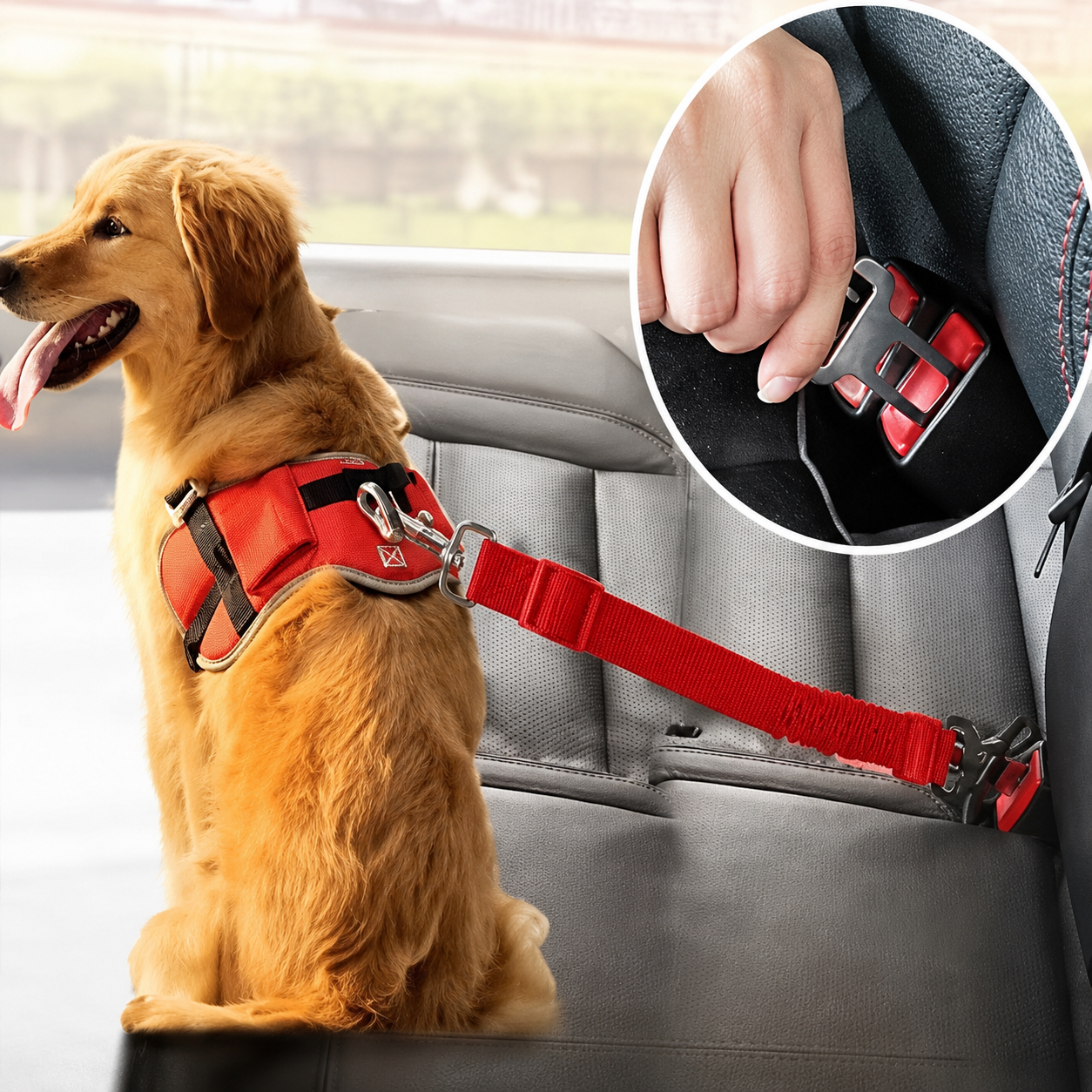 Dog Car Seat Belt