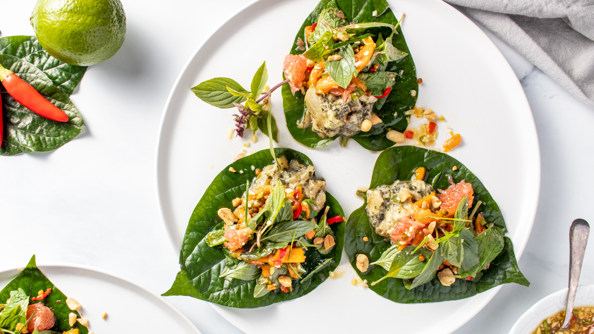 Arranged Food and Objects