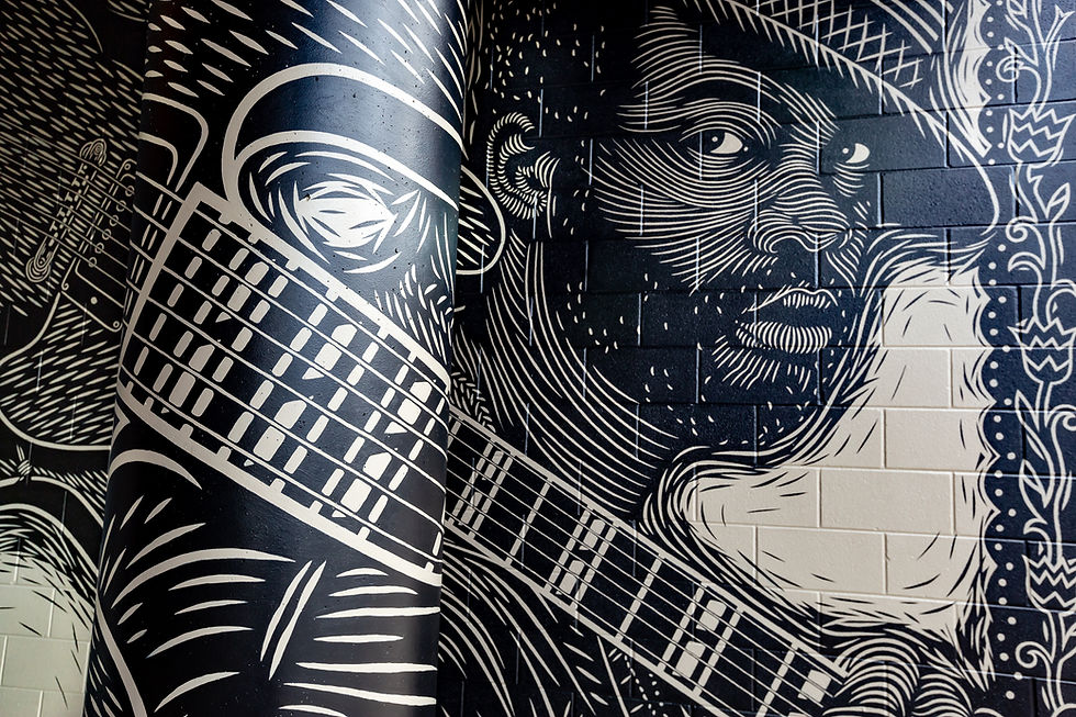 Gary Clark Jr Mural