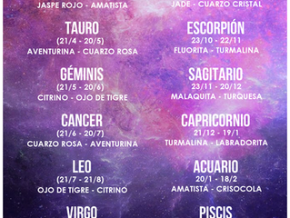 LOS SIGNOS Y LAS PIEDRAS