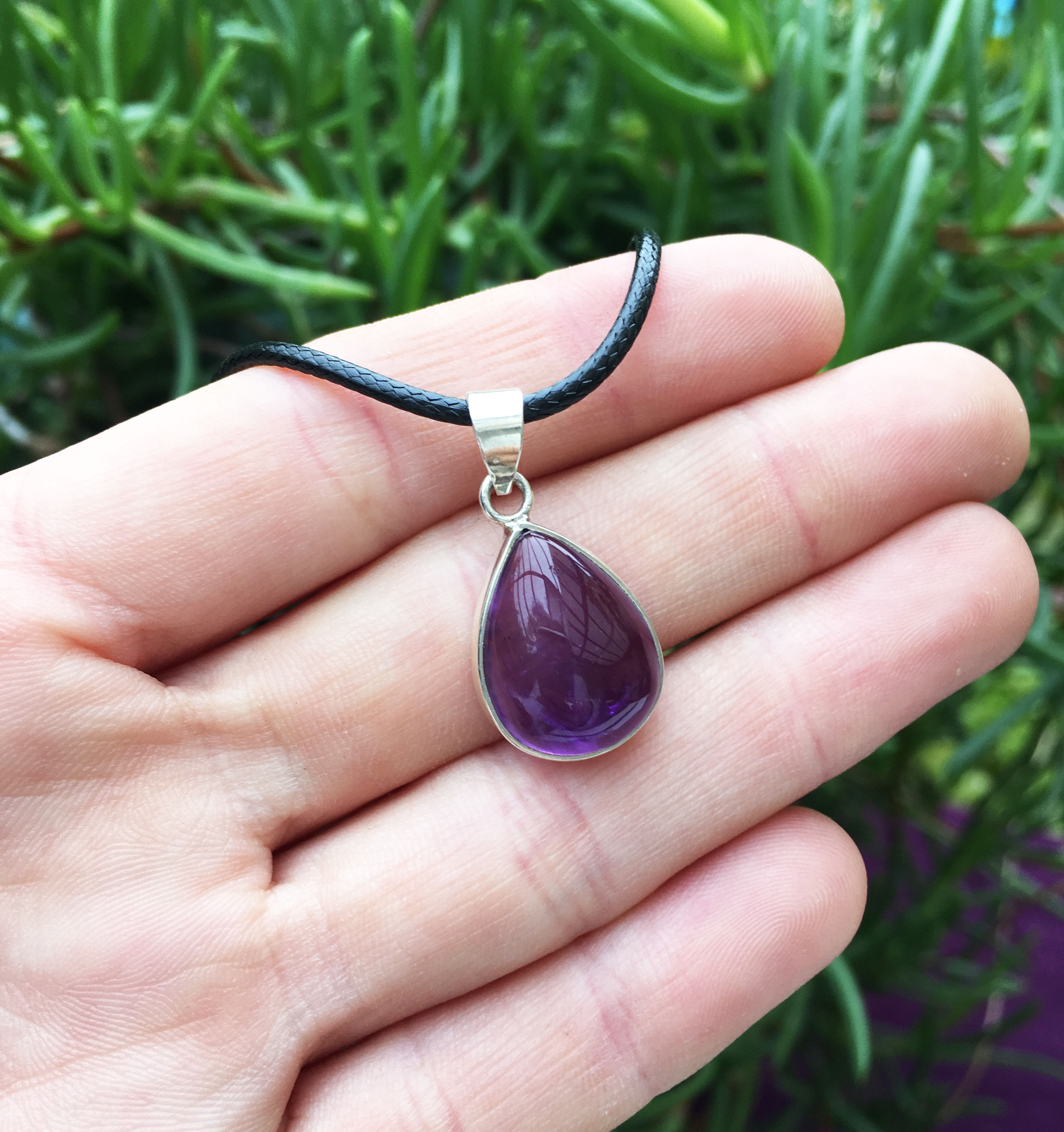 Gota Amatista (Plata 925)