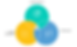 Venn diagram with three circles: yellow for Career Discovery, teal for Employability, and blue for Upskilling with icons in each one.
