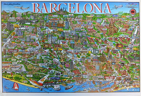 Barcelona-dibujo-de-Juan-Nuñez-Cartel-original-69X99-cms-1.jpg