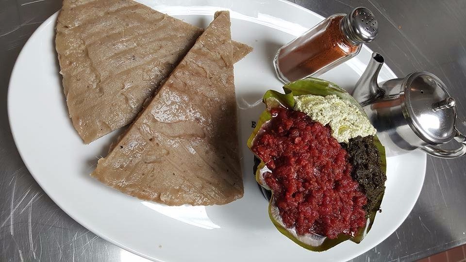 Arranged Food and Objects