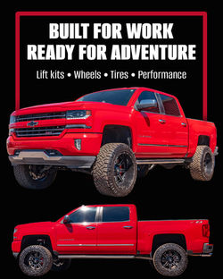 Chevy Silverado K1 with BDS 6 inch lift, 35 inch Nitto Ridge Grappler tires and Fuel wheel