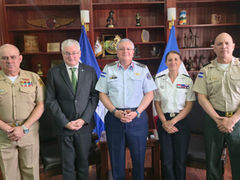 En reunión de alto nivel Fuerzas Armadas de Honduras efectúa Alianza estratégica con Francia