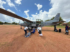 FAH traslada de emergencia a pacientes desde Gracias a Dios