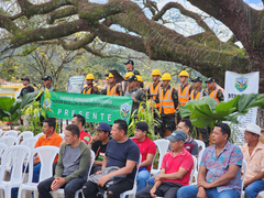 Tercer Batallón de Protección Ambiental se suma al lanzamiento de campaña contra incendios forestales en Santa Bárbara
