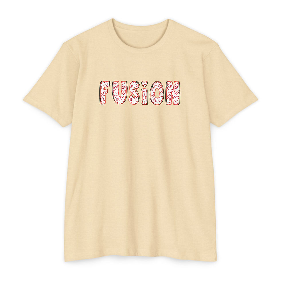 Thumbnail: Valentines 9 - FUSION Unisex Next Level Tee