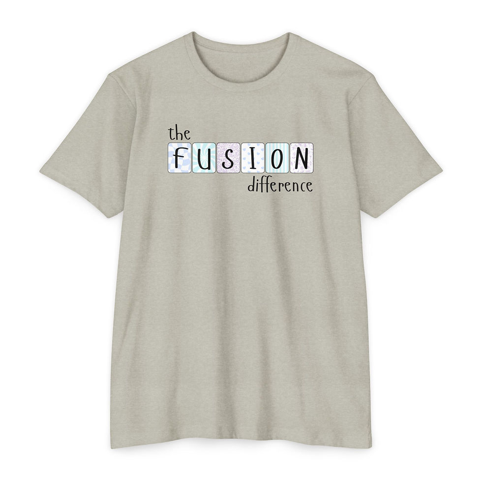 Thumbnail: The Fusion Difference Unisex Next Level Tee