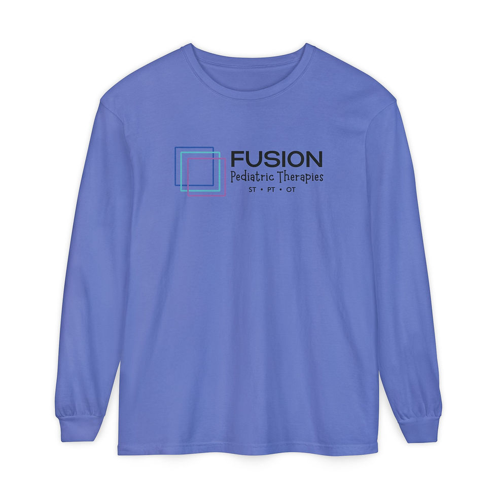 Thumbnail: FPT - Black Logo Unisex Comfort Colors Long Sleeve Tee