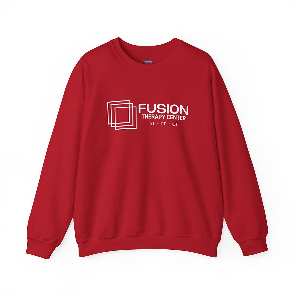 Thumbnail: FTC - All White Logo Unisex Gildan Crewneck Sweatshirt
