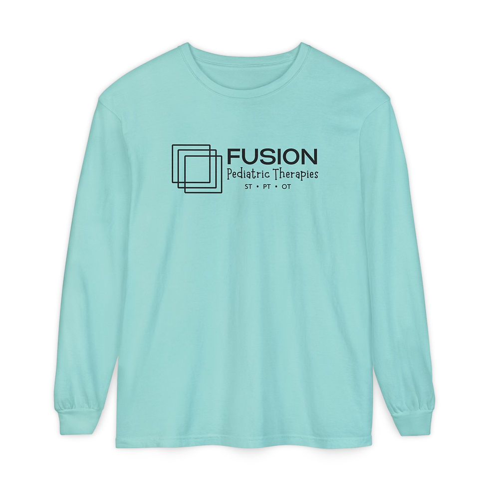Thumbnail: FPT - All Black Logo Unisex Comfort Colors Long Sleeve Tee